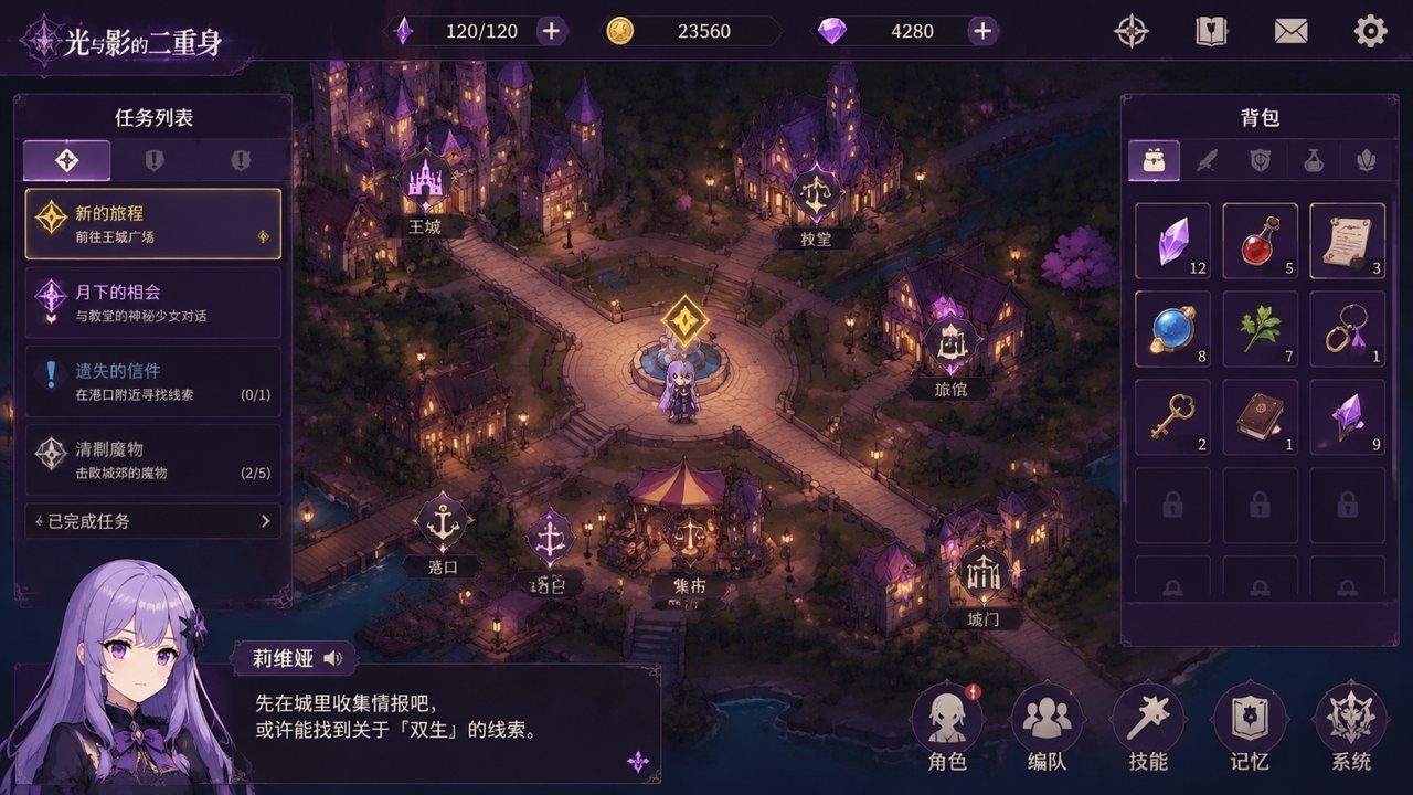 光与影的二重身 操作界面 专题图 8